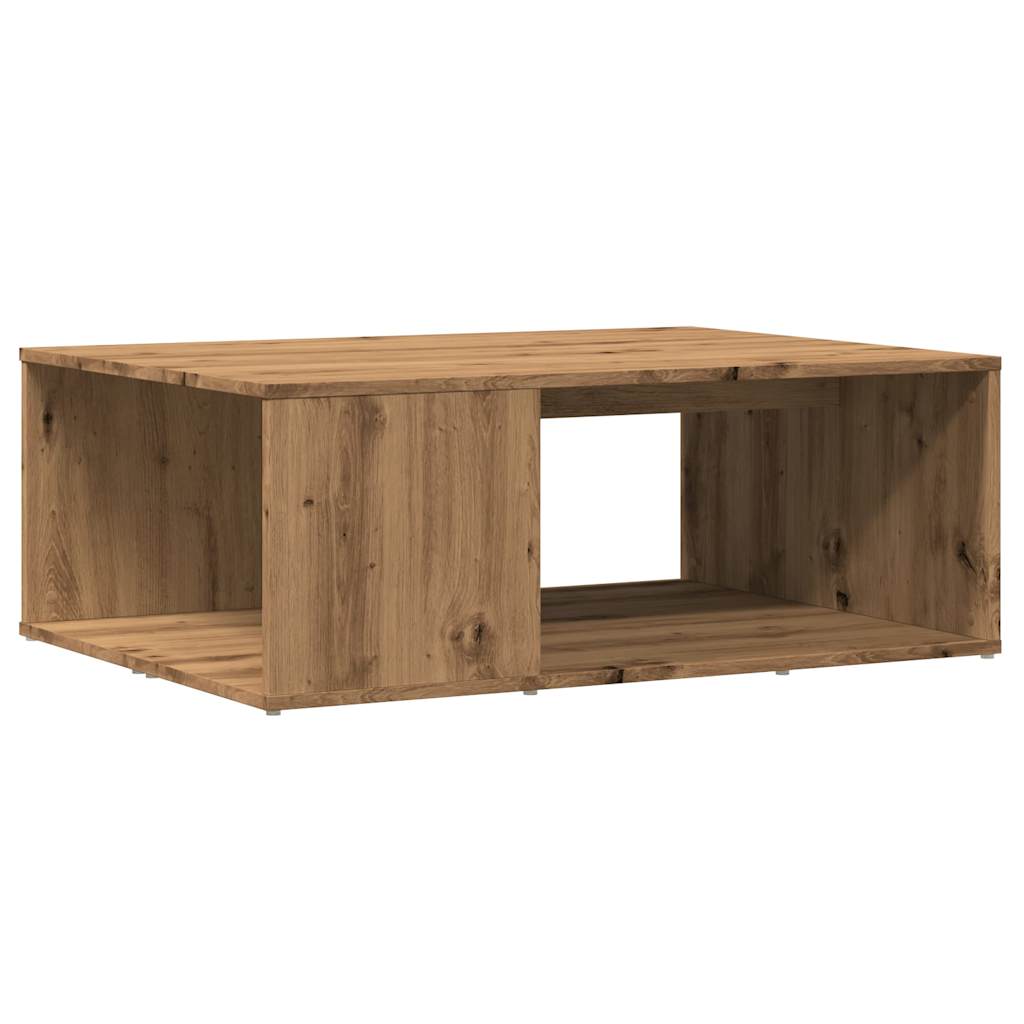 Salontafel 90X67X33 Cm Bewerkt Hout