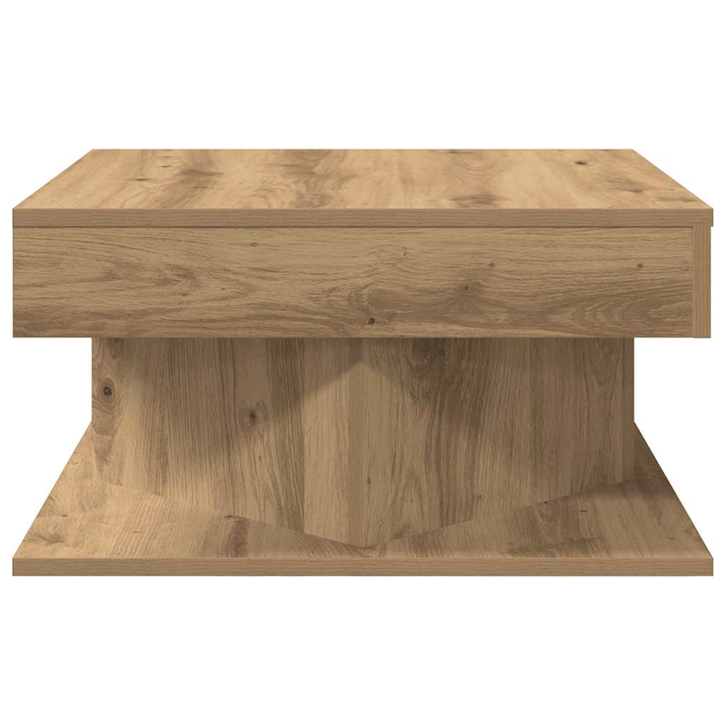 Salontafel 55X55X30 Cm Bewerkt Hout