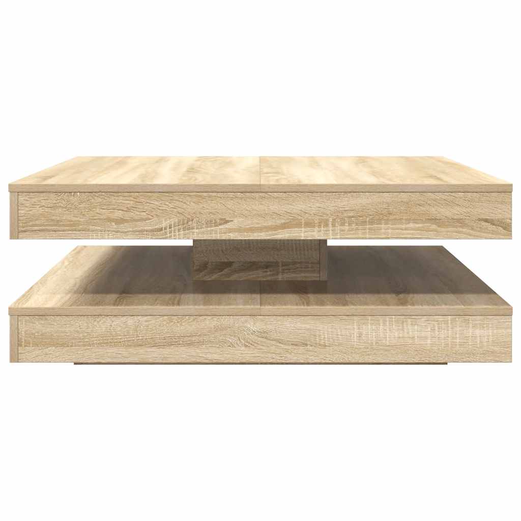 Salontafel 360 Graden Draaibaar 90X90X34,5 Cm Kleur