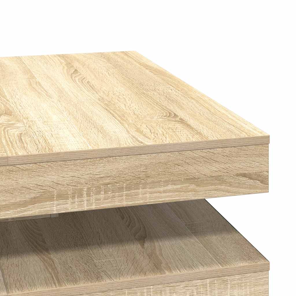 Salontafel 360 Graden Draaibaar 90X90X34,5 Cm Kleur